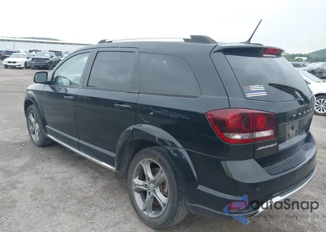 2017 Dodge Journey Crossroad Plus from USA, damaged, VIN 3C4PDCGB9HT677638